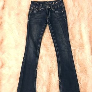 Miss Me Boot Cut Jeans (Size: 27)